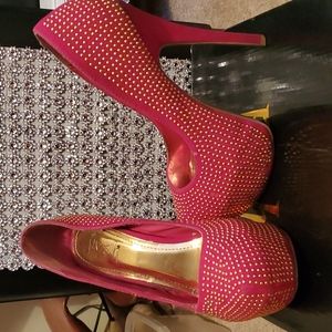 Sexy Fuchsia Stilleto